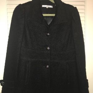 Kenneth Cole New York Black Winter Coat - Size 6